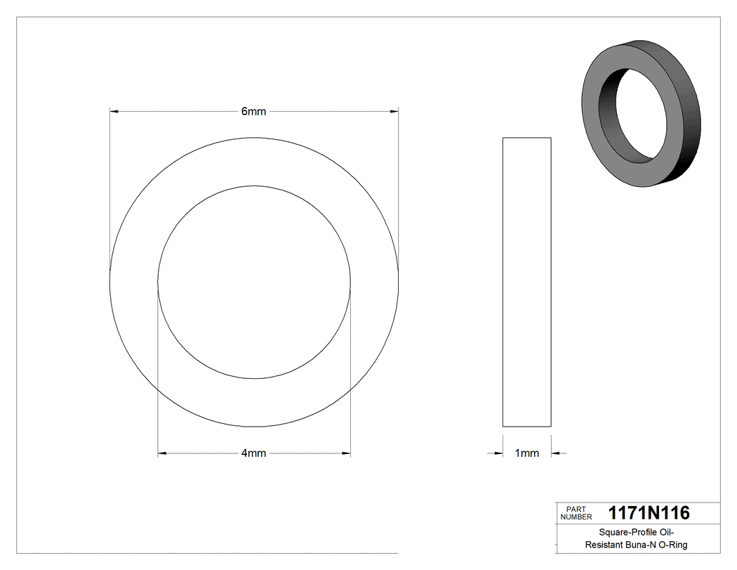 Technical drawing - 1171N116